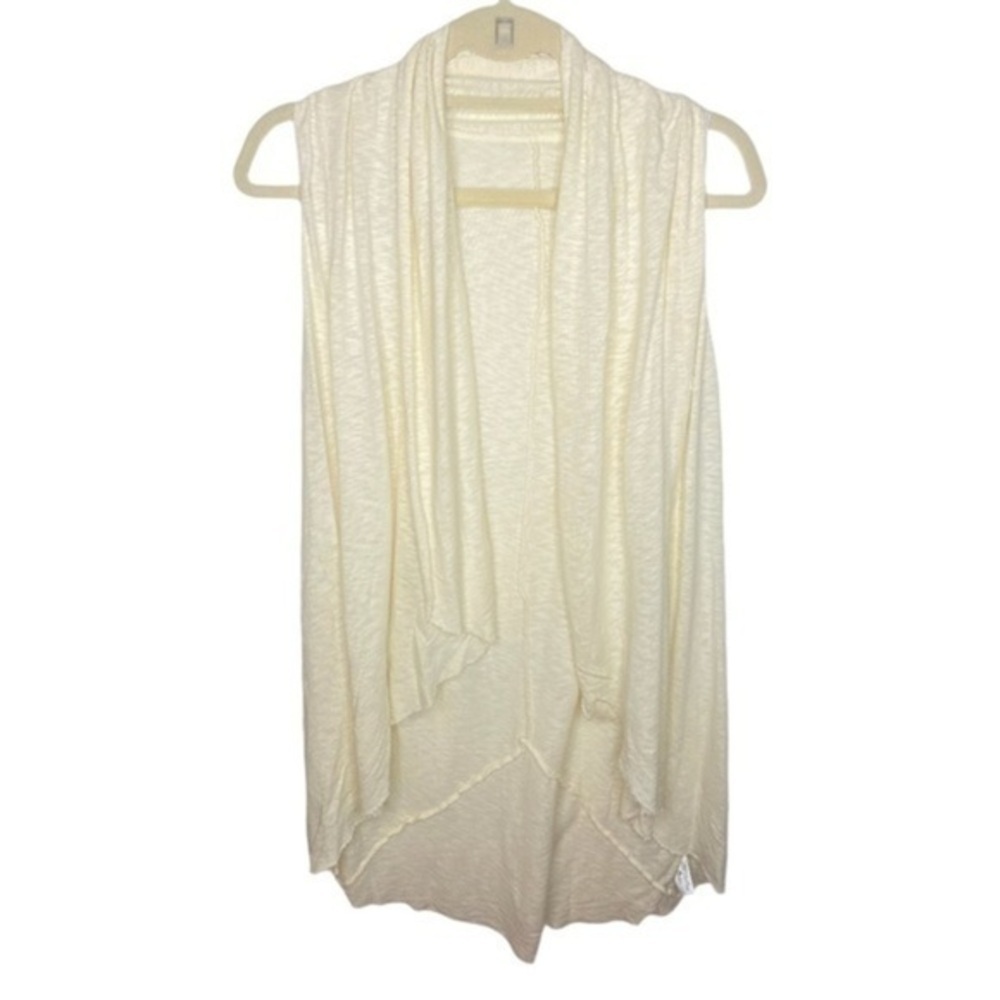 Blue Life Drape Cardigan Tan Size Large